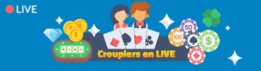 croupier en live casino